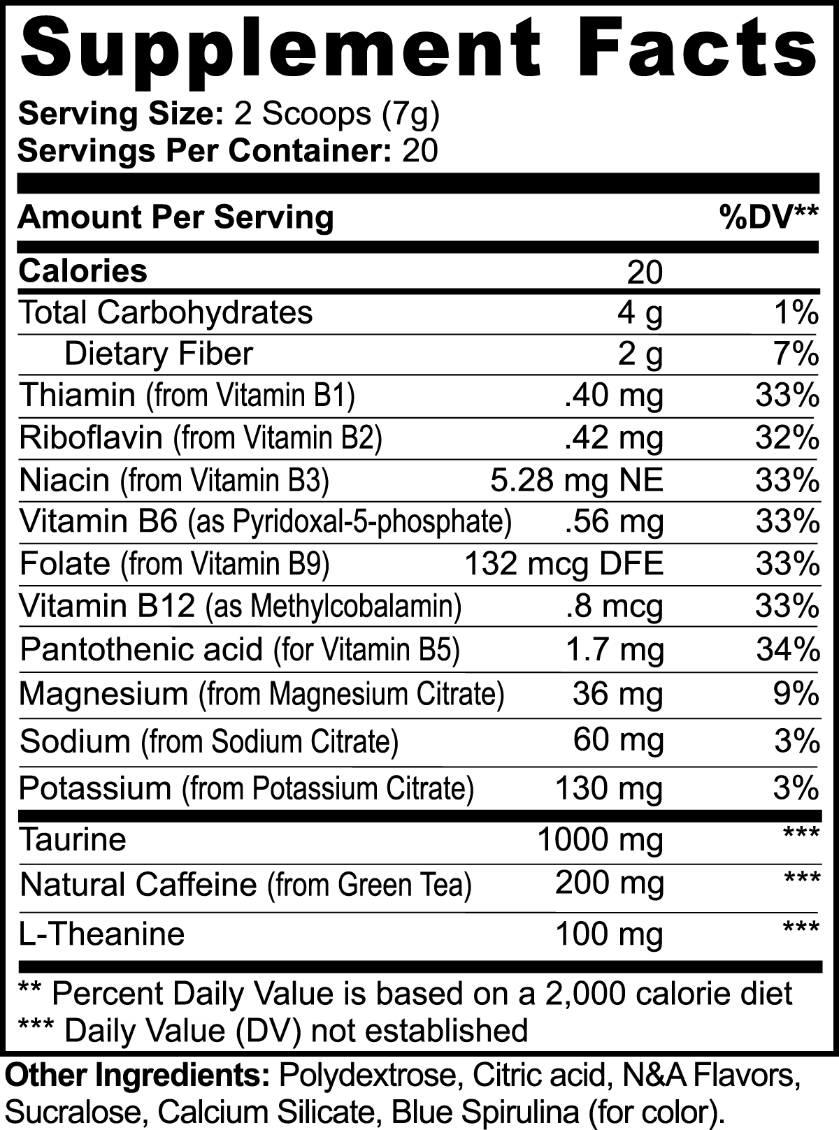 Rah Vegan Energy Powder (Cotton Candy)