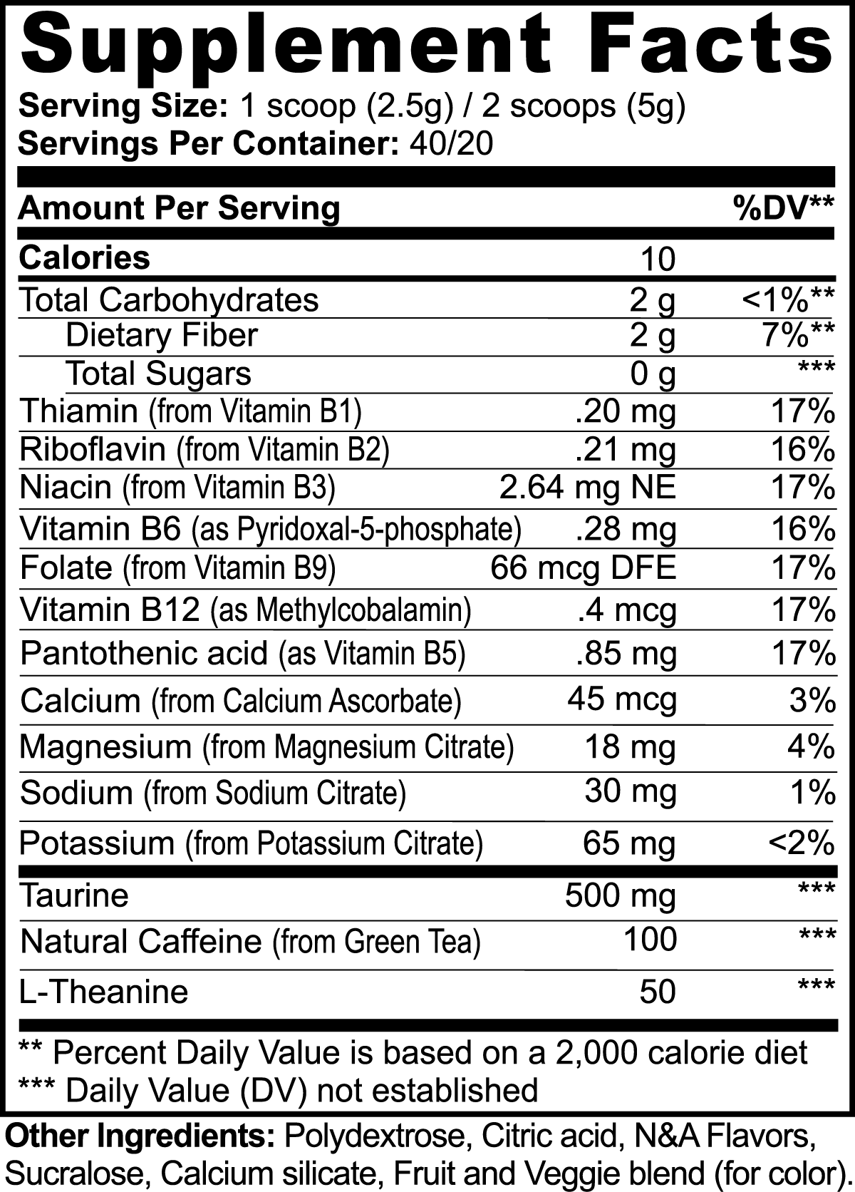 Rah Vegan Energy Powder (Guava Berry)