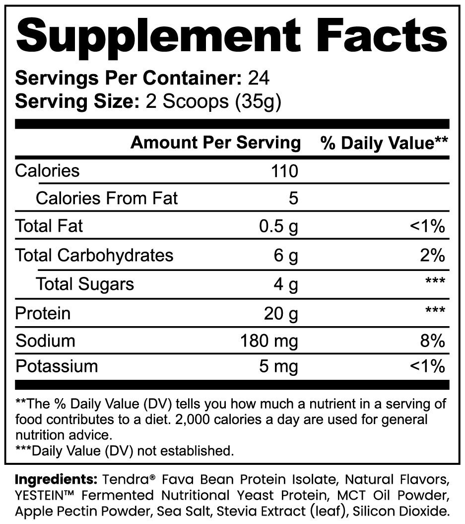Rah Vegan Plant Protein (Vanilla)