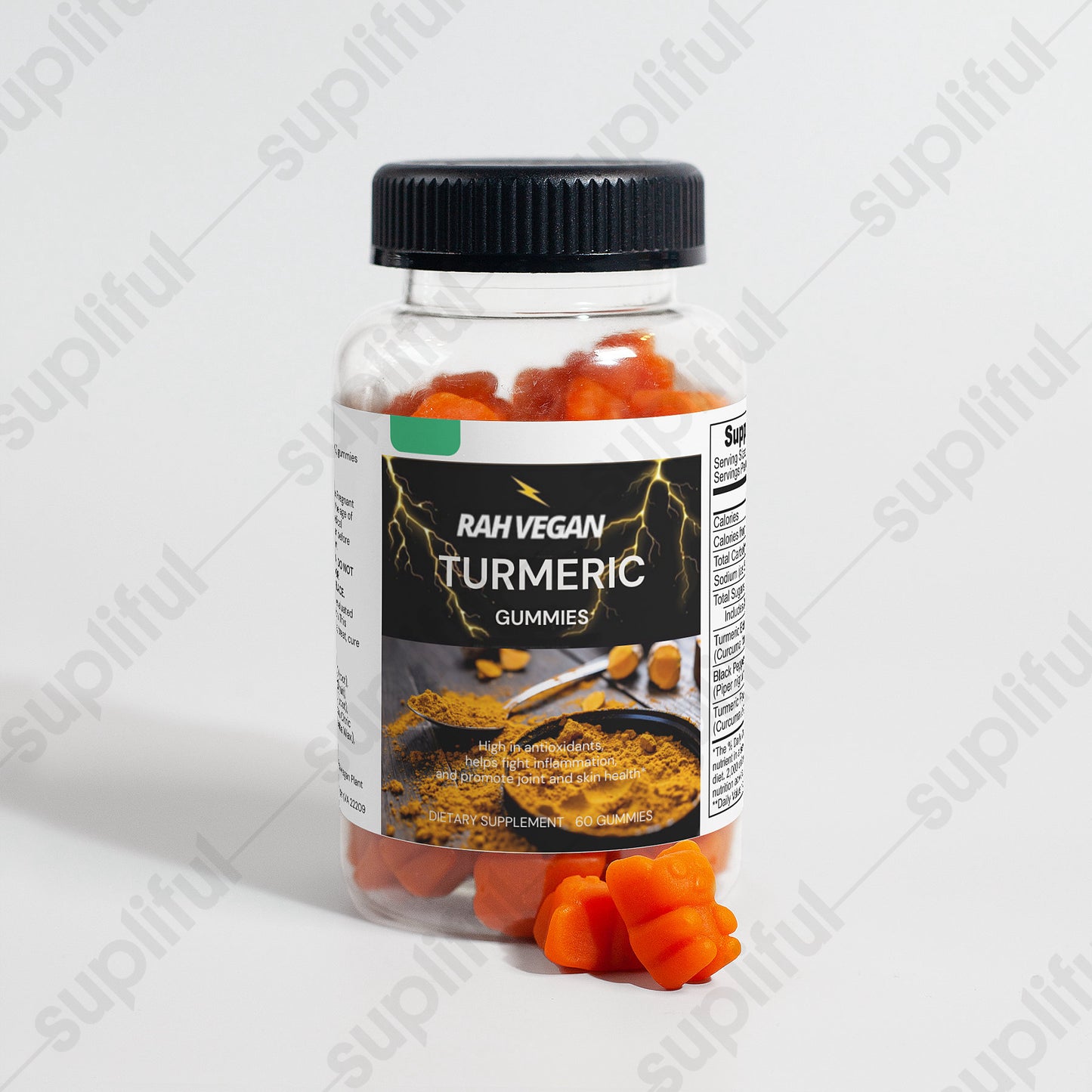 Rah Vegan Turmeric Gummies