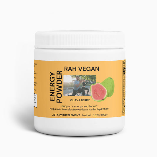 Rah Vegan Energy Powder (Guava Berry)