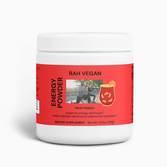 Rah Vegan Energy Powder (Fruit Punch)