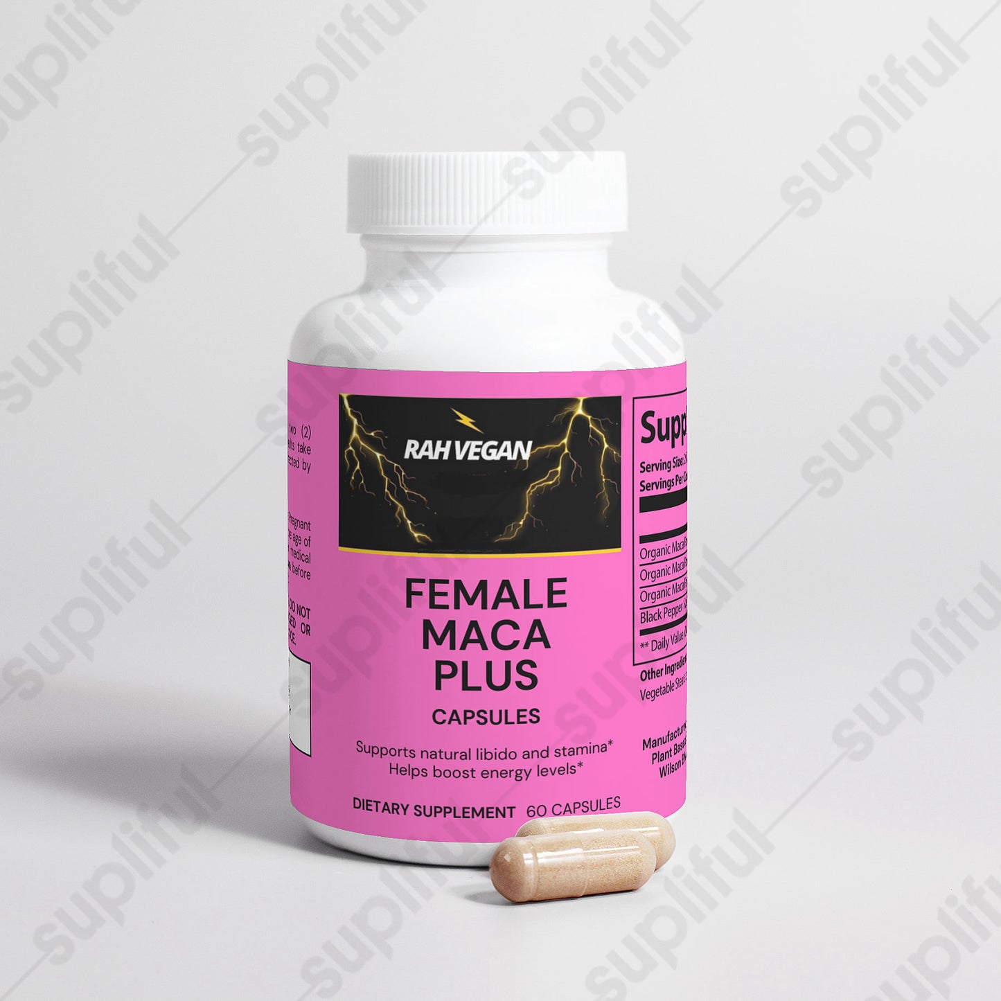 Rah Vegan Female Maca Plus