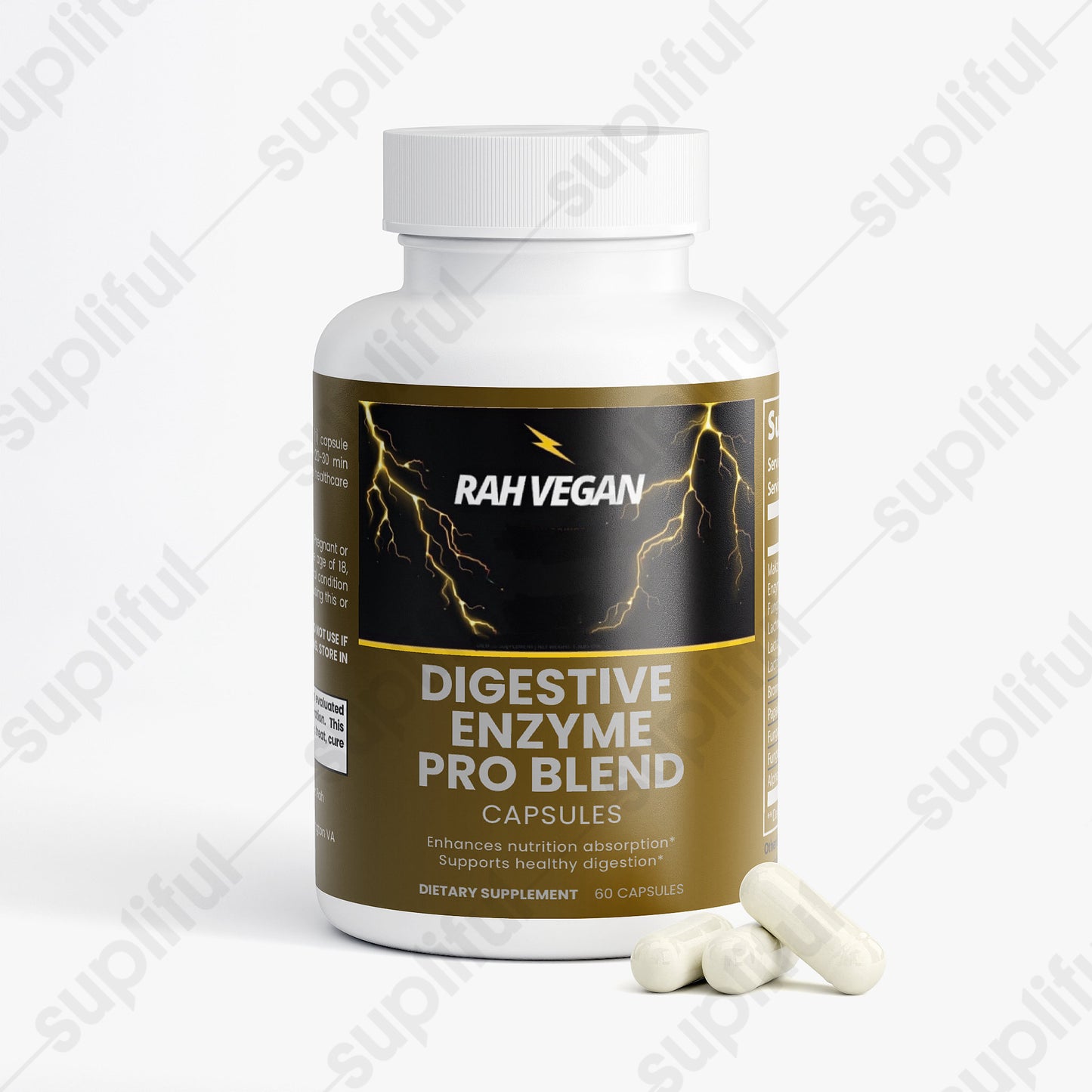 Rah Vegan Digestive Enzyme Pro Blend