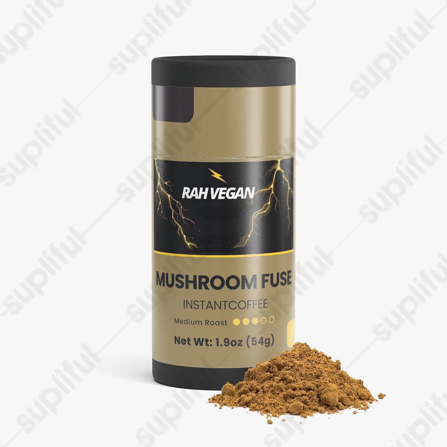 Rah Vegan Mushroom Fuse Instant Coffee (Medium Roast)