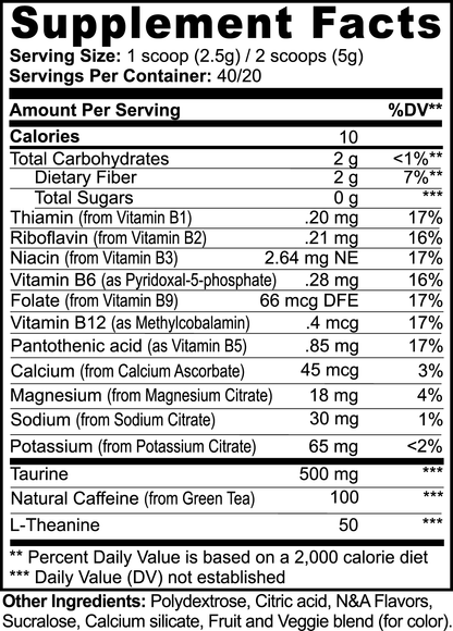 Rah Vegan Energy Powder (Melon Creamsicle)