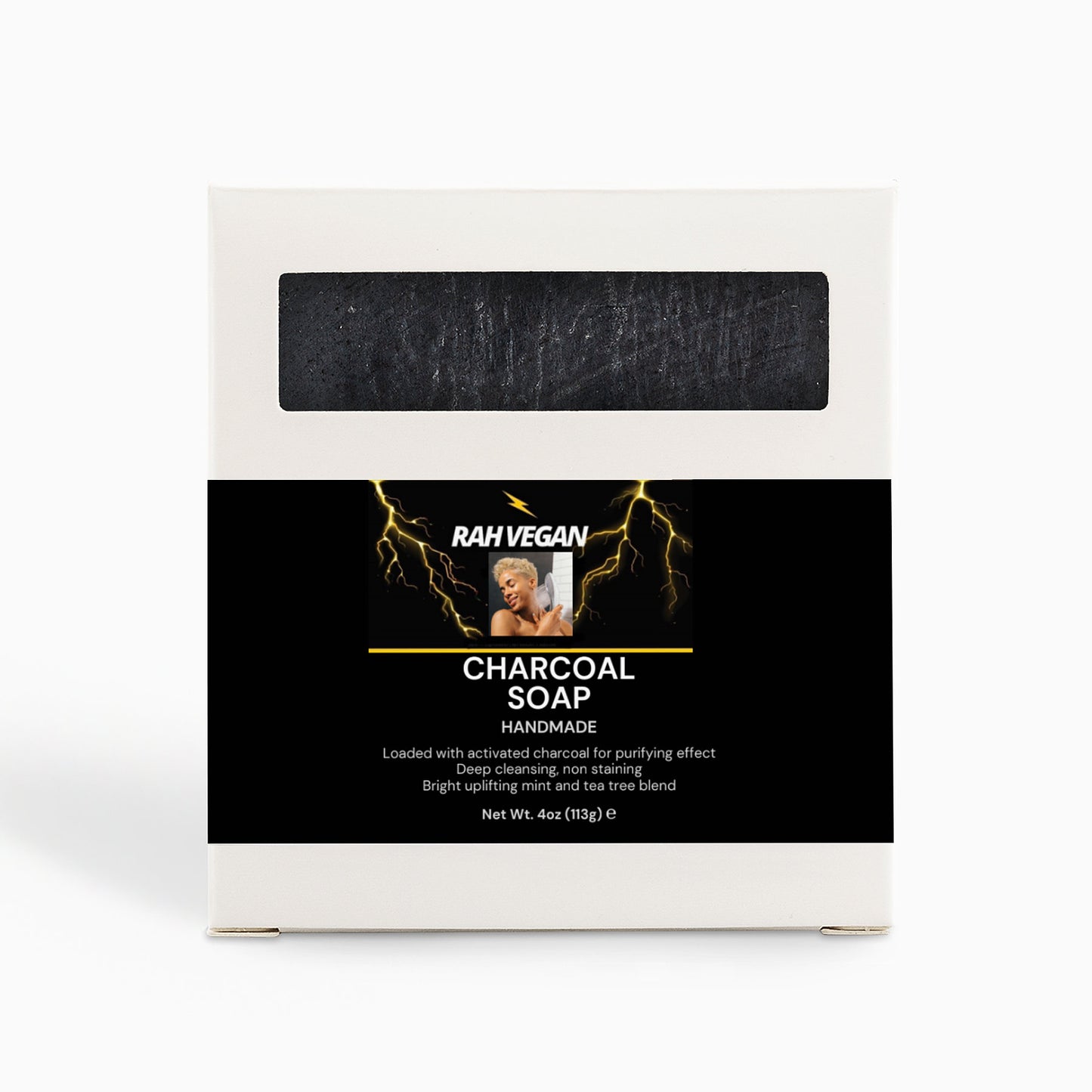 Rah Vegan Charcoal Soap