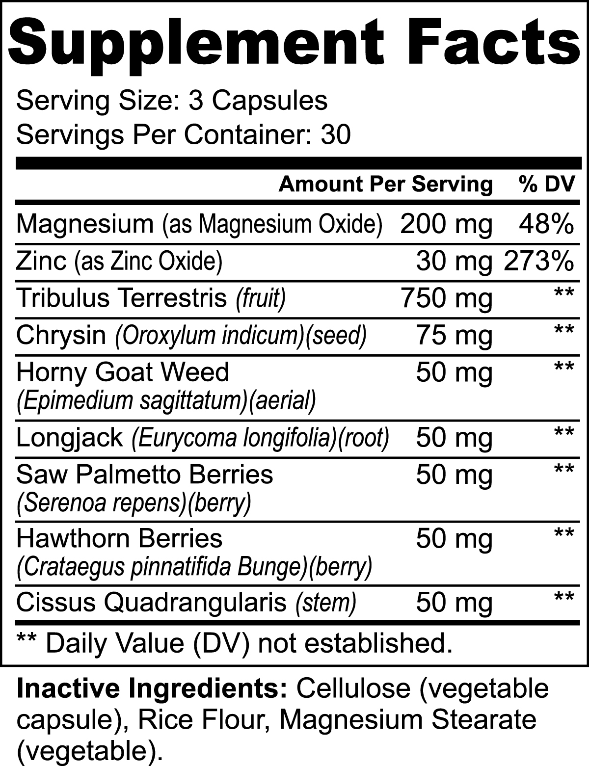 Rah Vegan Testosterone Booster